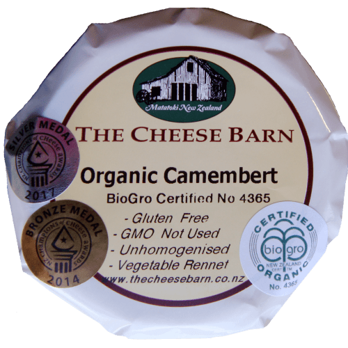 The Cheese Barn Organic Camembert