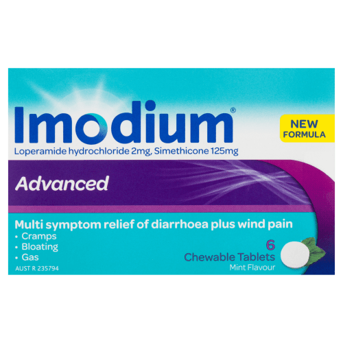 Imodium Advanced Diarrhoea Relief 6 pack