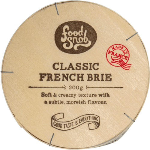 Food Snob French Brie Cheese