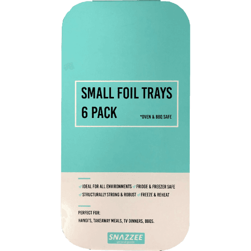 Snazzee Small Foil Tray With Lid 550ml