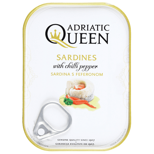 Adriatic Queen Sardines With Hot Peppers