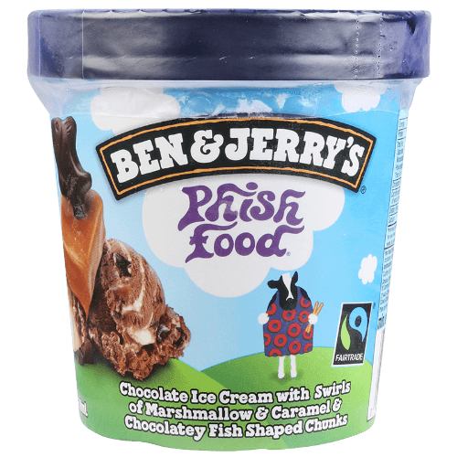 Ben & Jerry's Phish Food With Marshmallow & Caramel Ice Cream