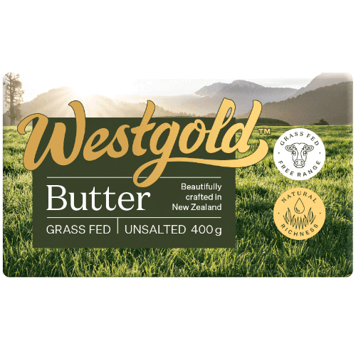 Westgold Unsalted Grass Fed New Zealand Butter