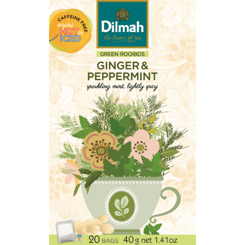 Dilmah Ginger & Peppermint Tea Bags