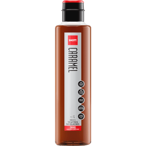 Shott Caramel Flavoured Coffee Syrup