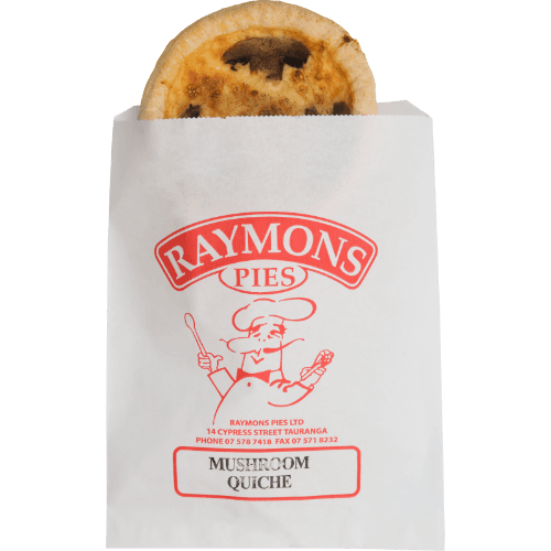 Raymons Pies Mushroom Quiche Pies