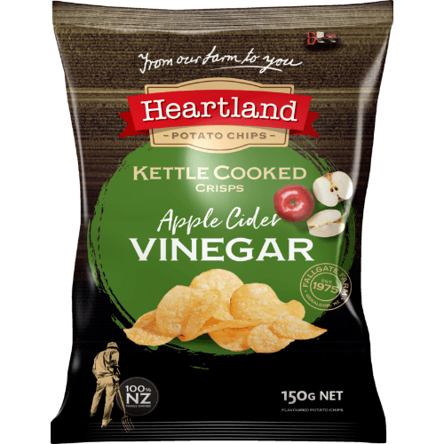 Heartland Kettle Apple Cider Vinegar Potato Chips