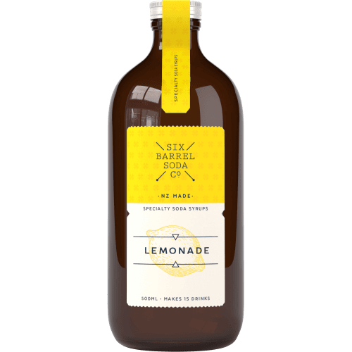 Six Barrel Soda Co Lemonade Soda Syrup