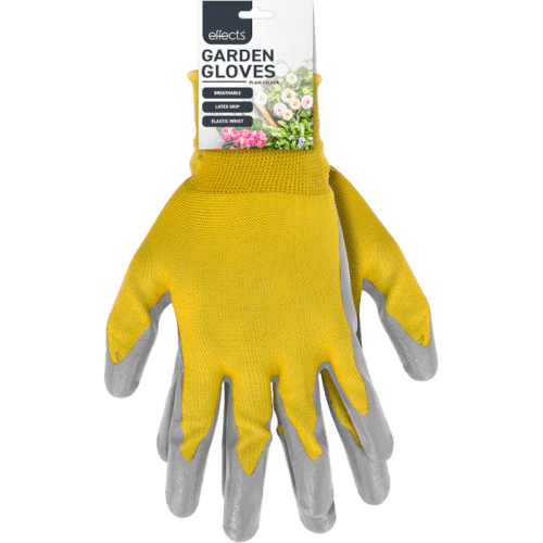 Effects Garden Gloves Assorted Plain Colour