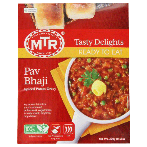 MTR Tasty Delights Ready To Eat Pav Bhaji Spiced Potato Gravy
