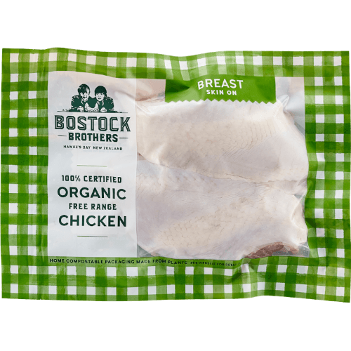 Bostock Brothers 100% Certified Free Range Skin On Chicken Breast per kg