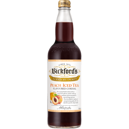 Bickford's Peach Iced Tea Cordial