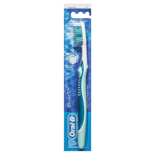 Oral-B Complete 3D White Medium Manual Toothbrush