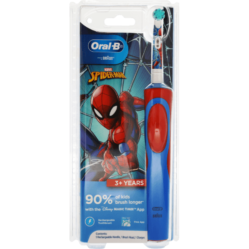 Oral-B Stages Power Spiderman 3+ Years Soft Toothbrush
