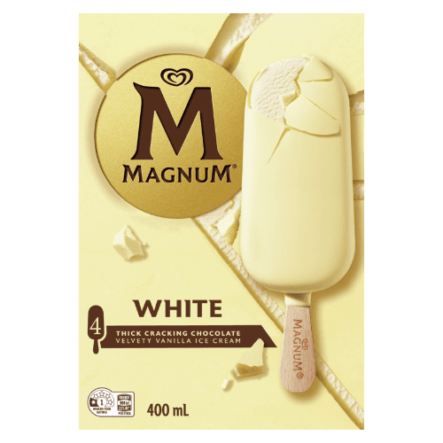 Magnum White Chocolate Ice Cream