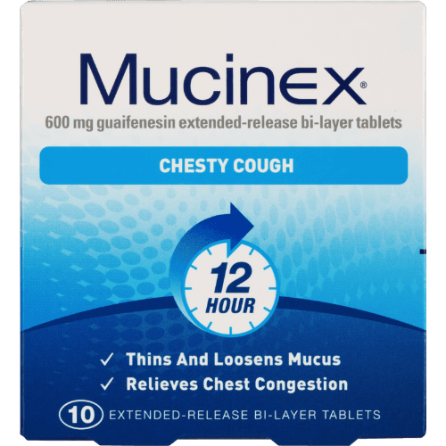 Mucinex Chesty Cough Fast Effective Tablets