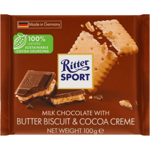 Ritter Sport Butter Biscuit Chocolate Bar