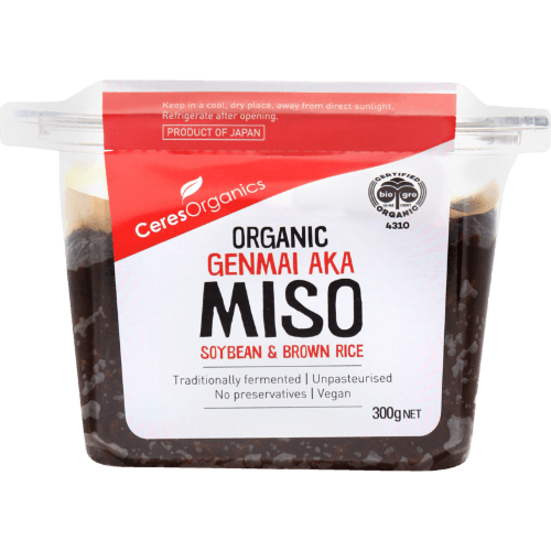 Ceres Organics Organic Genmai Aka Miso Soybean & Brown Rice