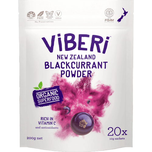 Viberi New Zealand Blackcurrant Powder 200 g