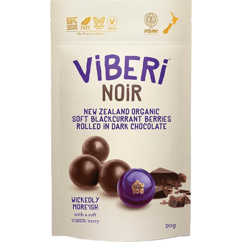 Viberi Noir Dark Chocolate Blackcurrants