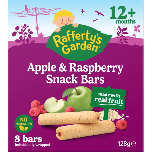 Rafferty's Garden Apple & Raspberry Snack Bars 12+ Months