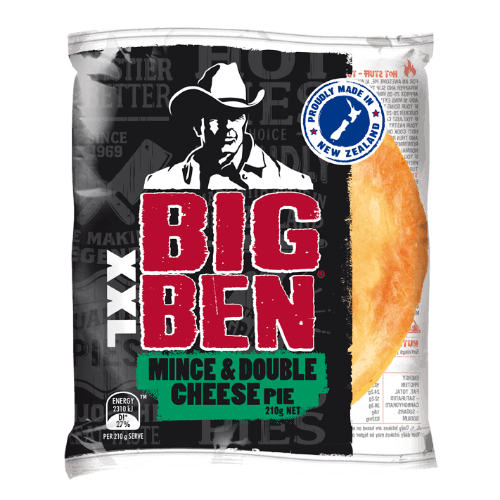 Big Ben XXL Mince & Double Cheese Pie