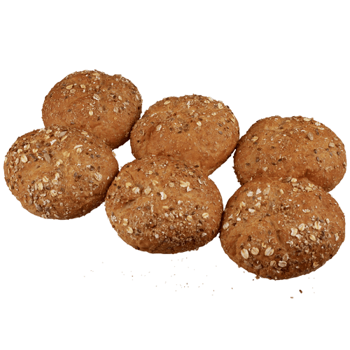 Wheatmeal Kaiser Roll 6 pack