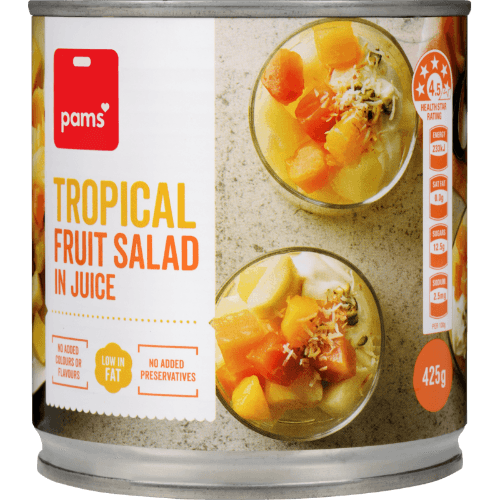 Pams Tropical Fruit Salad In Juice