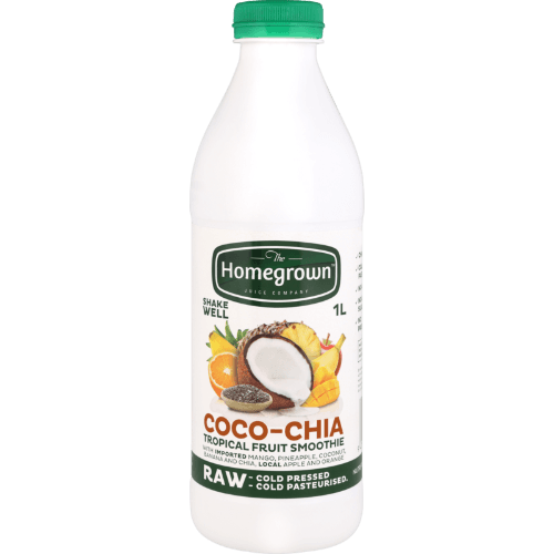 The Homegrown Juice Company Coco-Chia Fruit Smoothie