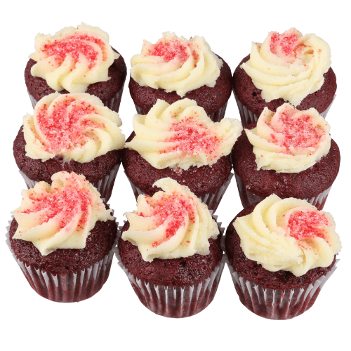 Mini Red Velvet Cupcakes 9 pack