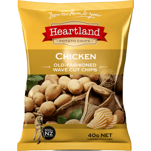 Heartland Chicken Old Fashioned Wave Cut Potato Chips