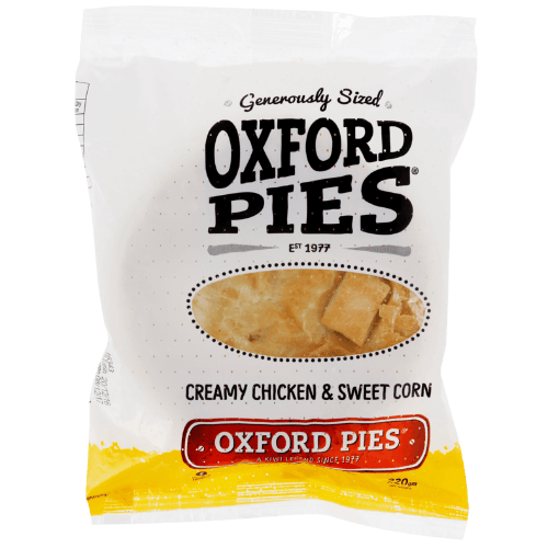 Oxford Pies Creamy Chicken & Sweet Corn Pie