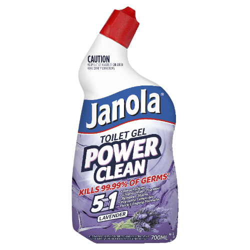 Janola Power Clean Lavender Toilet Bleach Gel 700 mL