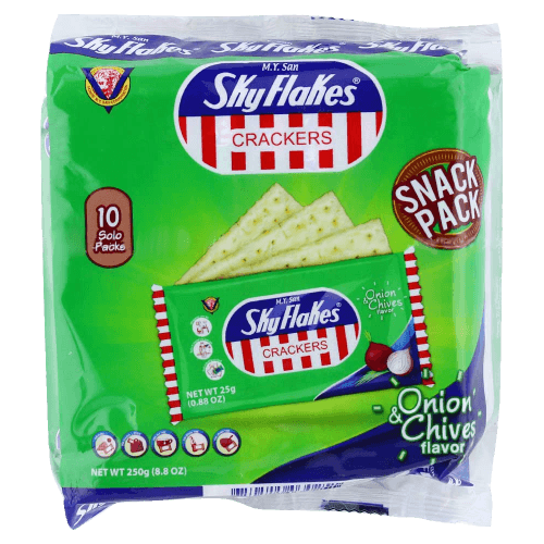 M.Y. San Skyflakes Onion & Chives Crackers