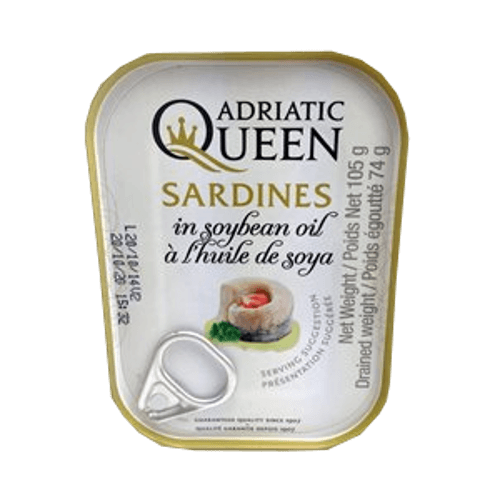 Adriatic Queen Sardines In Soybean Oil