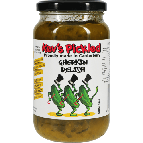 Kevs Pickled Gherkin Relish