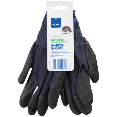 Value Medium Latex Garden Gloves