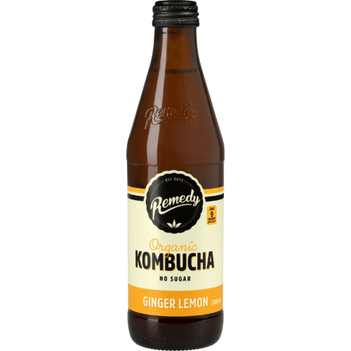 Remedy Ginger Lemon Organic Kombucha