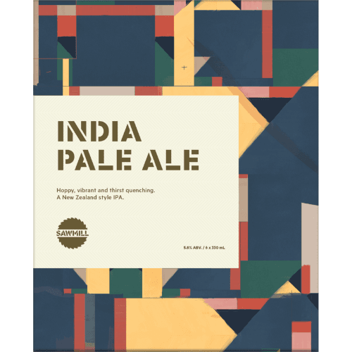 Sawmill IPA Bottles 6 × 330 mL