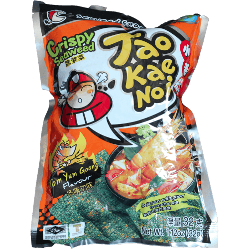 Tao Kae Noi Tom Yum Goong Crispy Seaweed
