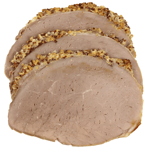 Roast Beef With Mustard per kg