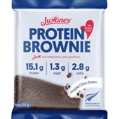 Justine's Double Choc Dream Protein Brownie