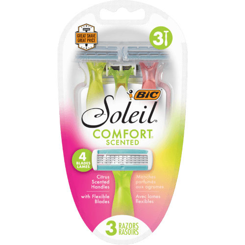 Bic Soleil 4 Comfort Scented Disposable Razors