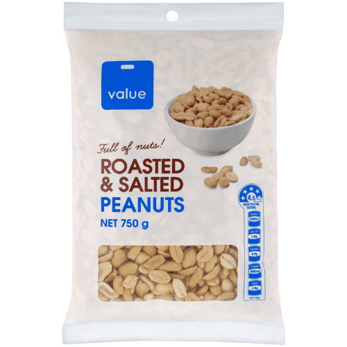 Value Roasted & Salted Peanuts