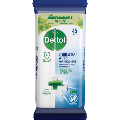 Dettol Fresh Antibacterial Surface Cleaning Wipes
