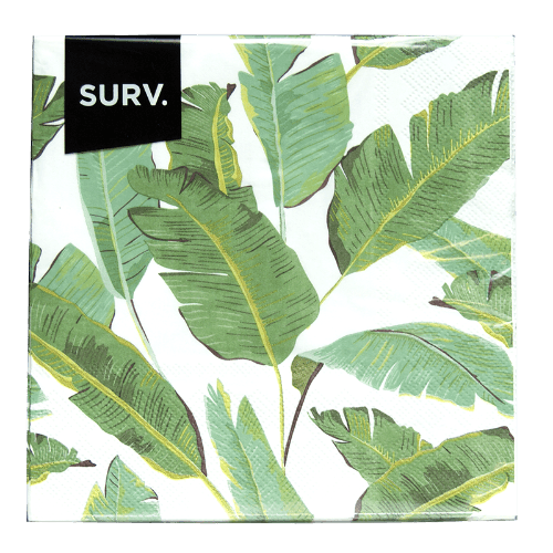 Surv Designer Flora Napkins