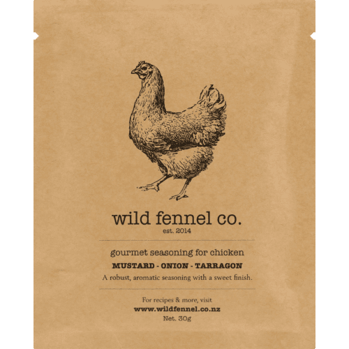 Wild Fennel Co.  Mustard Onion & Tarragon Chicken Seasoning