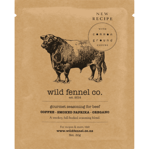Wild Fennel Co.  Coffee, Smoked Paprika & Oregano Beef Seasoning