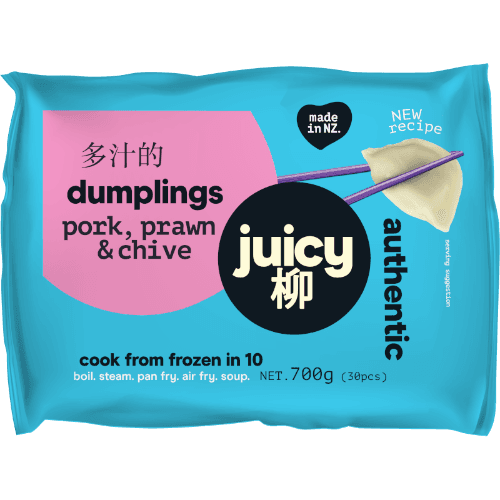 Juicy Authentic Pork, Prawn & Chive Dumplings