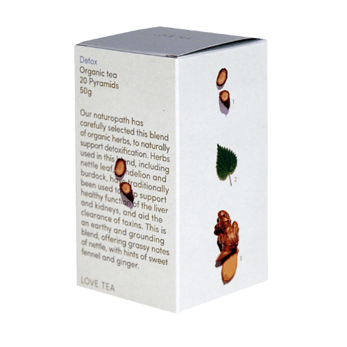 Love Tea Detox Pyramid Tea Bags 20 pack